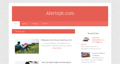 Desktop Screenshot of alertspk.com